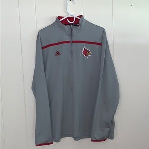 Louisville Cardinal Adidas Pullover